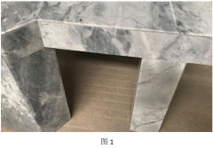 石材产品生产加工时如何藏缝？