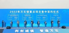 杏耀登录宜兴万石镇举行重点项目开工暨集中签
