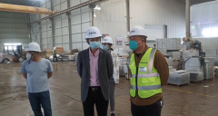 杏耀登录机器人或将入驻麻城石材企业，