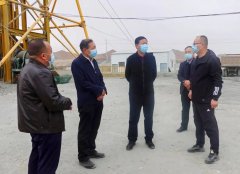 金塔县领导调研石材产业复工复产、生态