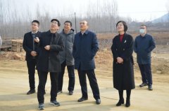 县委常委、政法委书记孙峰到丰阳镇调研