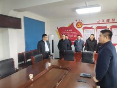 汶上县白石镇党委书记杨华督导石材产业