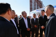 广西自治区副主席周成方一行莅临南部（岑溪）