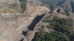 杏耀测速大同一石材厂毁山采石被举报，乡政府