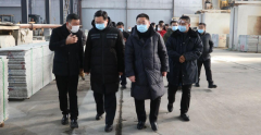 吉林市代市长王路考察北部（蛟河）石材