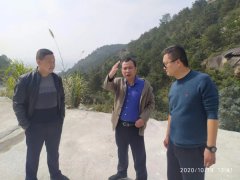 黄冈市生态环境局副局长带队到麻城市调