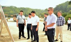 永定区委书记带队调研龙湖保护与开发和