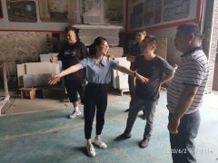 杏耀登录马坡岭街道安监站对辖区石材加