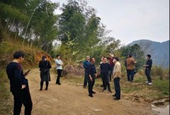 福建省级验收组对建宁县三个饰面石材矿