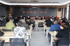 麻城市产业发展服务中心组织召开“矿山