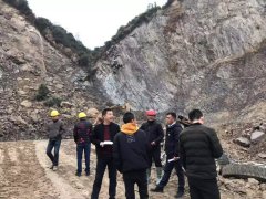 杏耀平台古田县开展石材石料矿山生态环