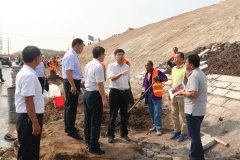 五莲县朱贵友县长召开矿山废料处置及矿