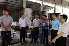 长泰县领导深入枋洋镇调研石材加工企业