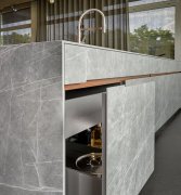 杏耀平台岩板做厨房台面的两种做法