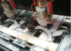 雕刻机加工旋梯弯位线条工艺流程