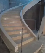 杏耀注册浅谈石材旋转楼梯，专业技术决