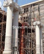 杏耀平台罗马柱干挂详细安装过程