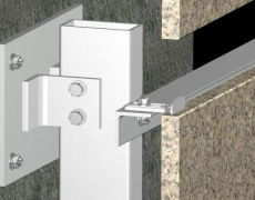 杏耀测速干挂石材幕墙安装操作步骤