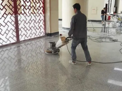 花岗岩地面翻新的工作程序及施工方法