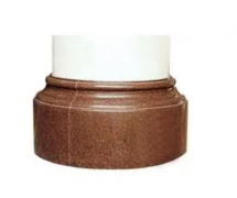 浅谈石材圆柱磨抛切边加工及柱座柱帽加