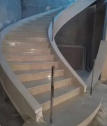 杏耀平台8方面评定石材旋转楼梯等级