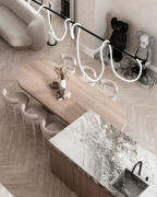 杏耀注册12招让石材岛台设计更出彩，开放式厨房