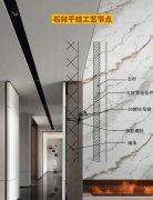 室内干挂石材如何施工？ 标准工艺示例！