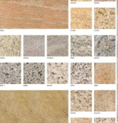 各种颜色大理石成分