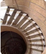 杏耀平台石材旋转楼梯制作及工艺要点