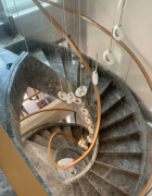 杏耀手机APP登录大理石旋转楼梯踏步施工注意事