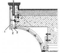 一种三维扭曲异形旋转楼梯节点石材拼接结构